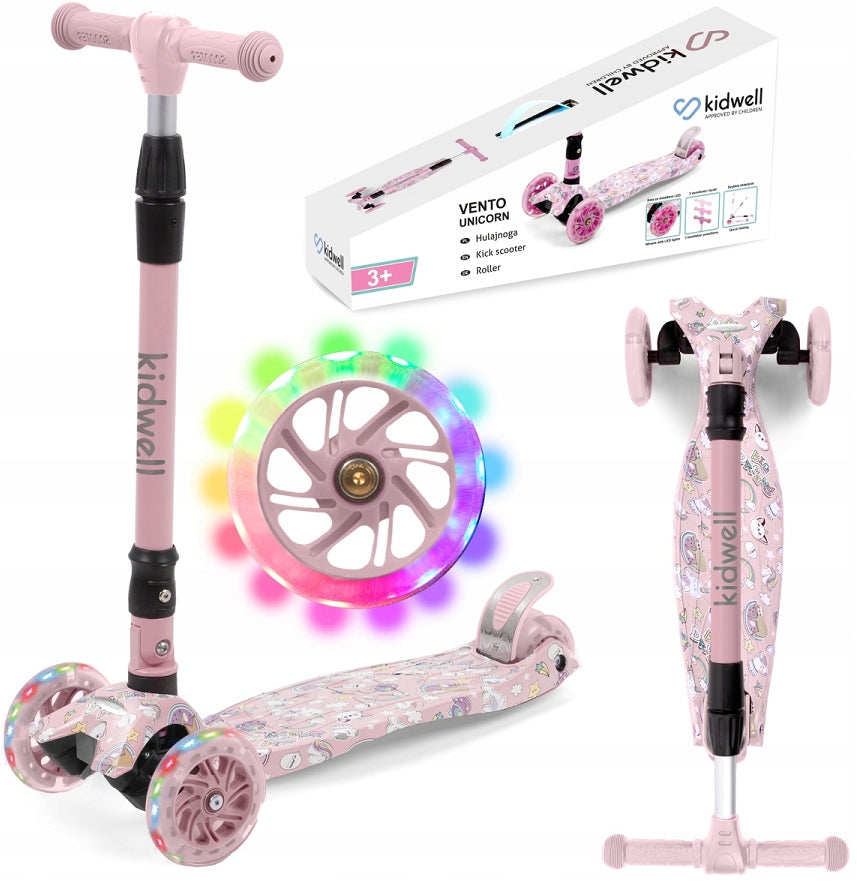 KIDWELL VENTO SCOOTER THREE-WHEELED LED WHEEL 50KG