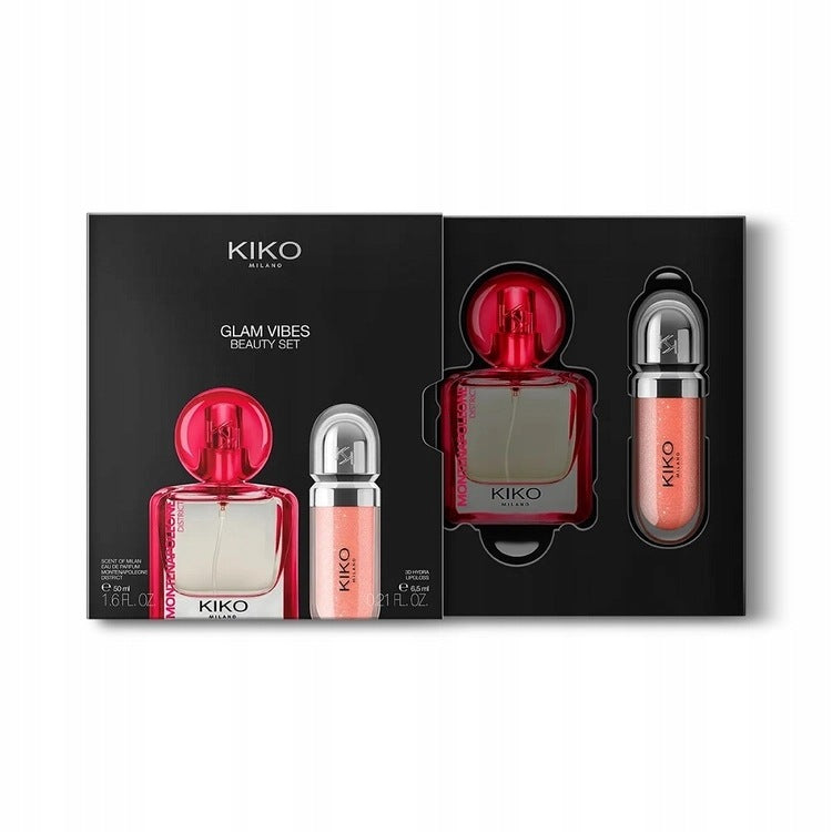 KIKO MILANO Glam Vibes Montenapoleone Eau de Parfum + 3D Hydra Lip Gloss