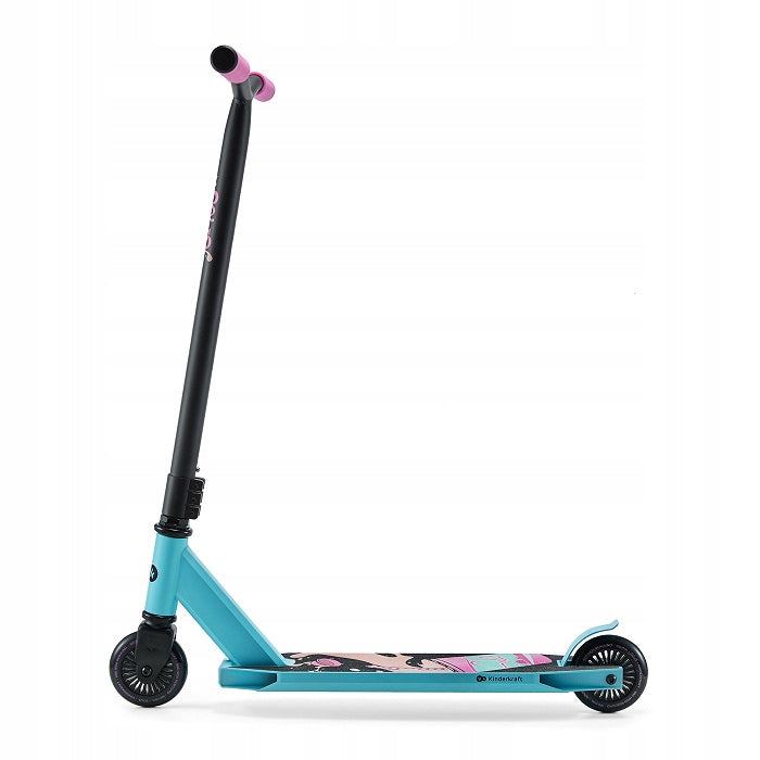 KINDERKRAFT SOLIS PERFORMANCE SCOOTER FOR SKATEPARK FOR CHILDREN CITY 5YEARS+ Color blue pink