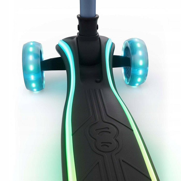 KINDERKRAFT TRICYCLE SCOOTER 2IN1 RAKET UP 2 LED FOLDING FOR 2 YEAR OLD+ Brake yes