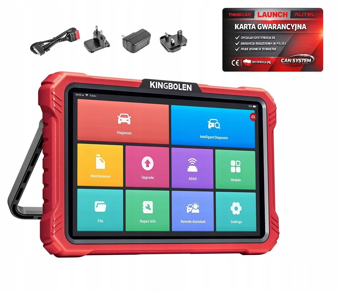 KINGBOLEN K10 ELITE diagnostic tester EU/USA 24 msc update Dealer Poland Manufacturer code Kingbolen K10 Elite Car Diagnostic Interface