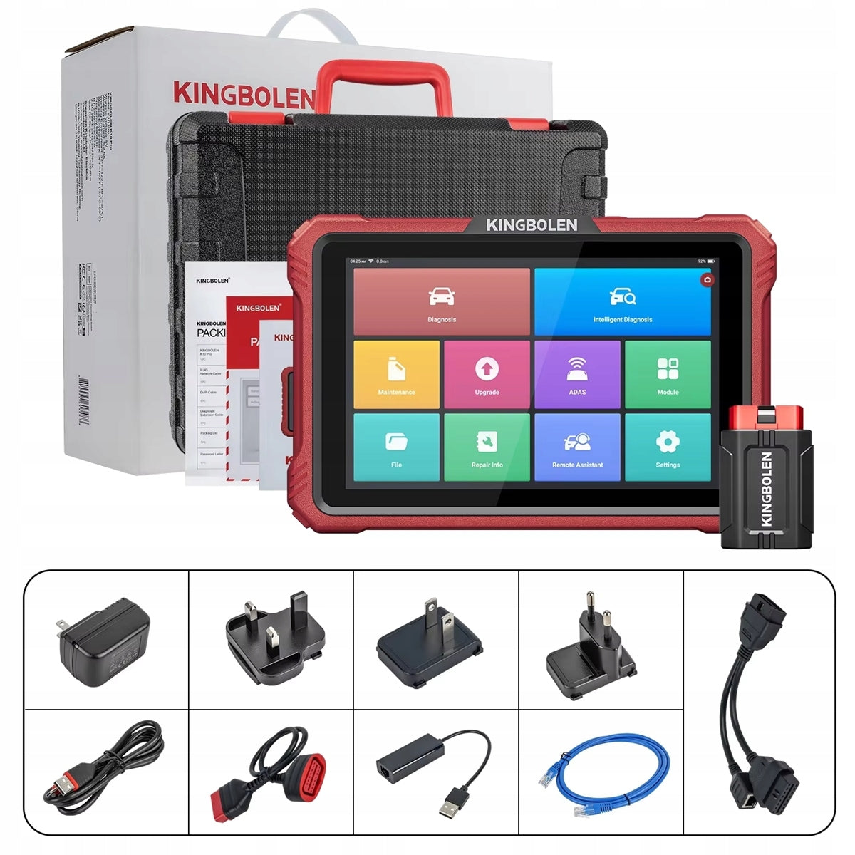 KINGBOLEN K10 PRO diagnostic tester EU/USA 24 msc update Dealer Poland Brand Kingbolen