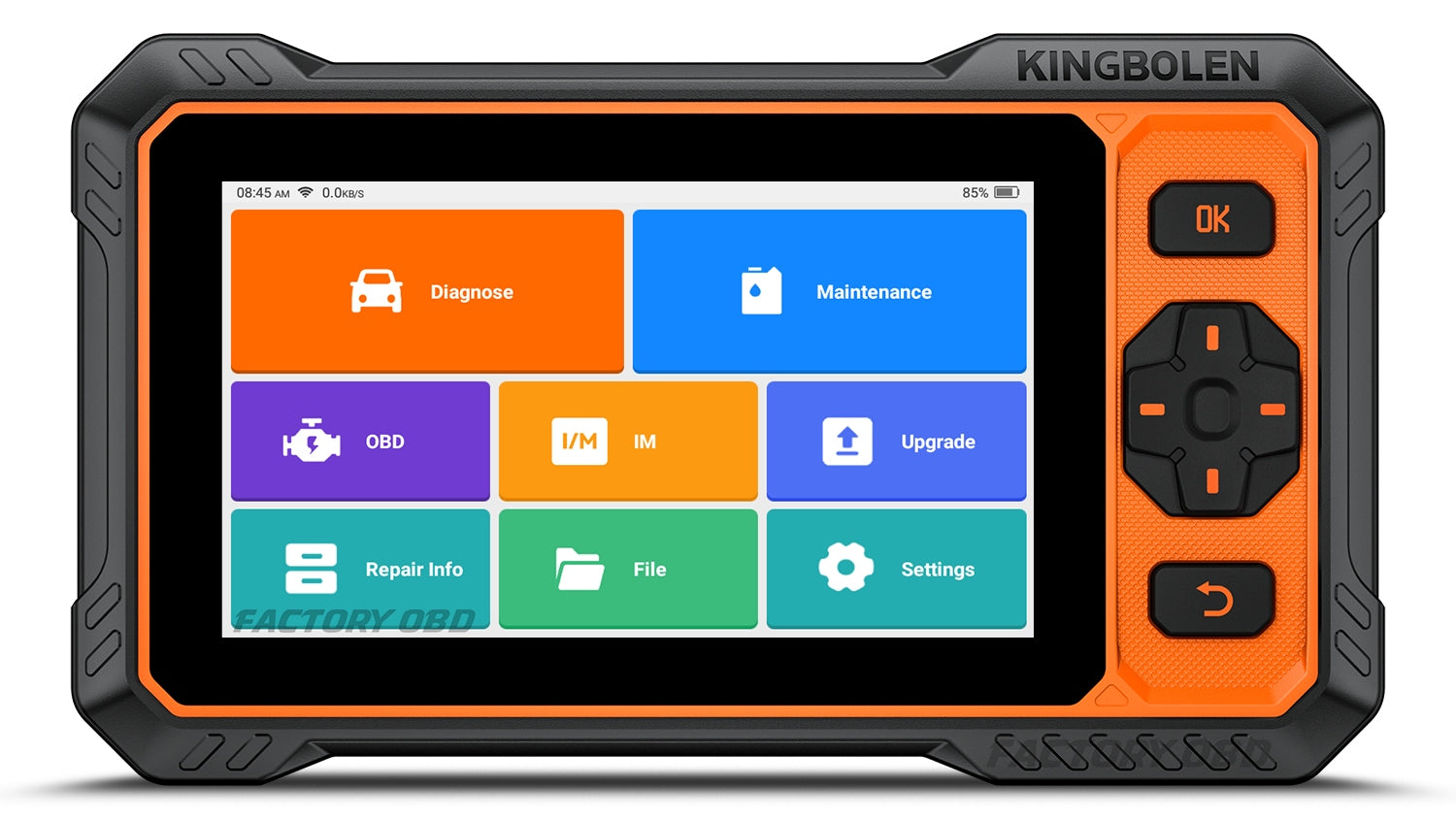 KINGBOLEN S6 PRO FULL SYSTEM DIAGNOSTIC INTERFACE Active Test Customs tariff code 90268020