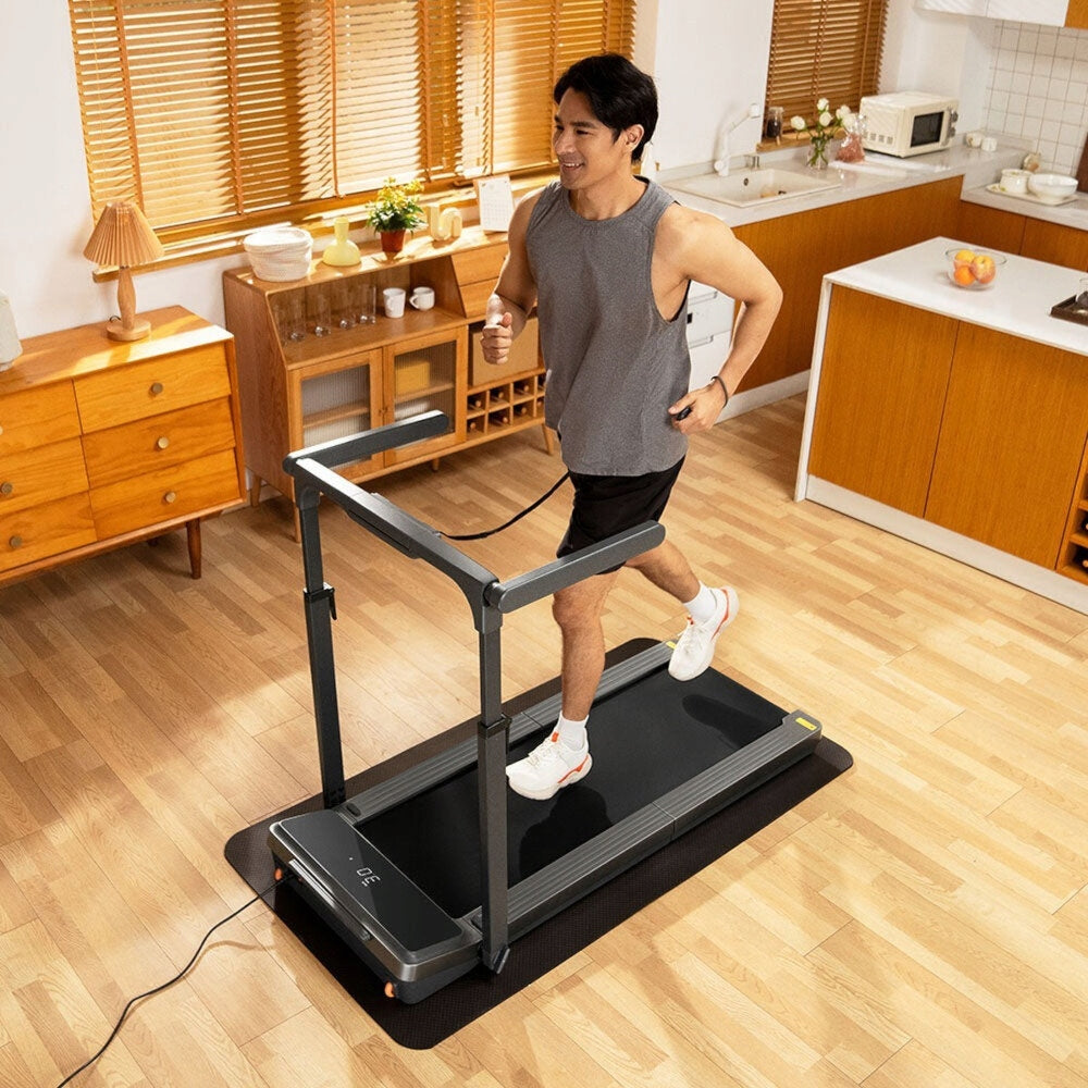 KINGSMIT Z3 Hybrid+ Treadmill 735W 10km/h Electric Treadmill Measurements training duration distance burned calories number of steps speed