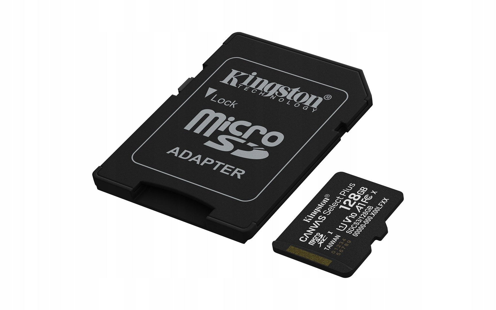 KINGSTON microSDXC 128GB Canvas Select Plus 3 ADP Manufacturer code SDCS3/128GB