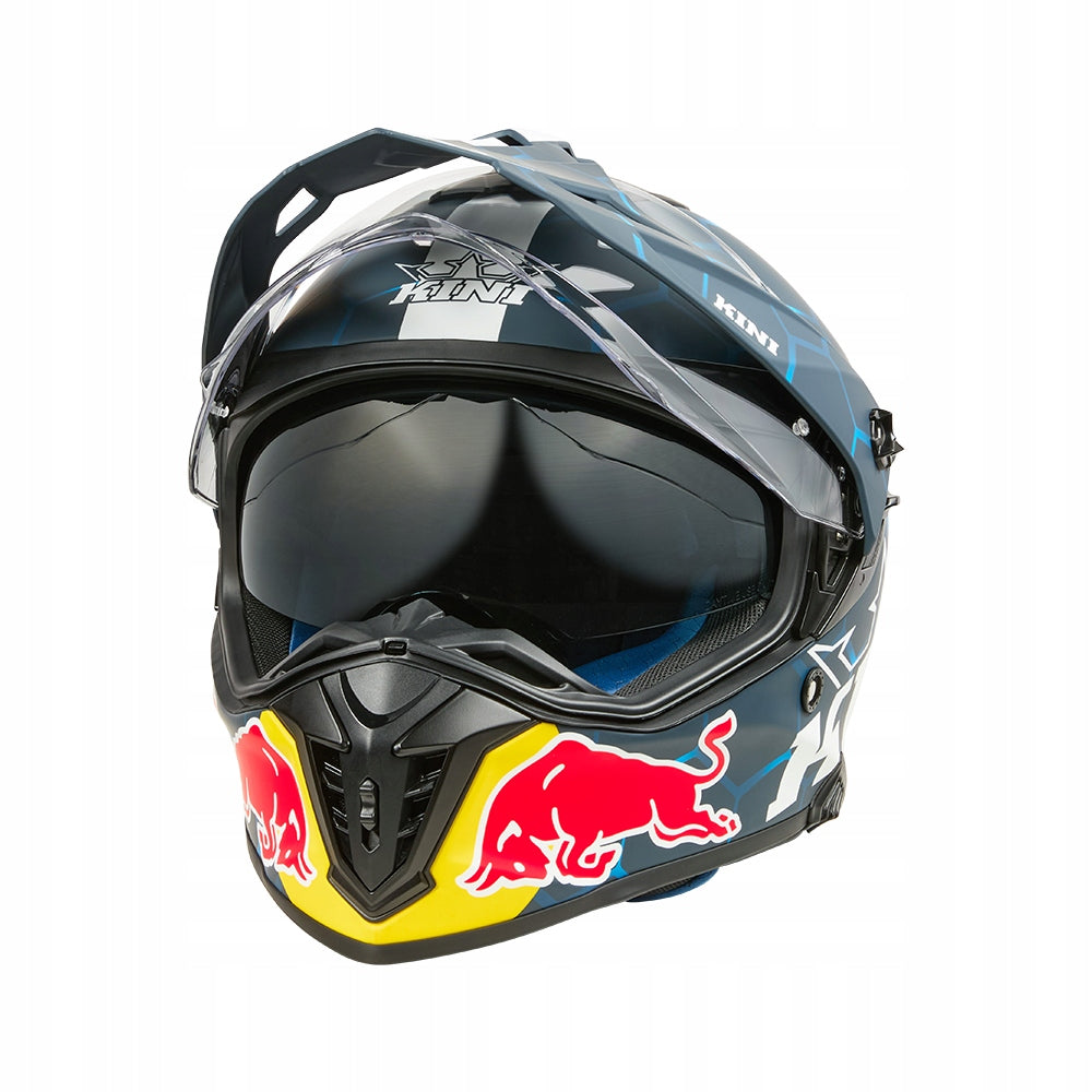 KINI HELMET ADV RED BULL 2.0 BLUE WHITE SIZE M KRADV-003 Packaging status original