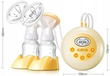 KINYO DOUBLE-CORE BPA-FREE DUAL TWO-PHASE SILENT electric breast pump Batteries included no