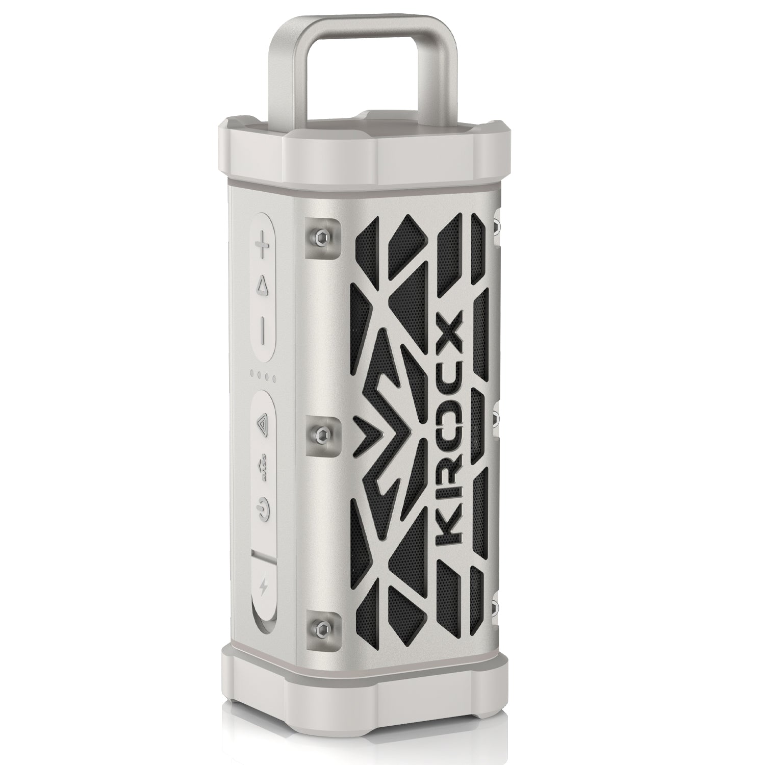 KIROCX TRAVOR Waterproof Bluetooth Speaker IP68 Housing With CNC Aluminum Packaging status original