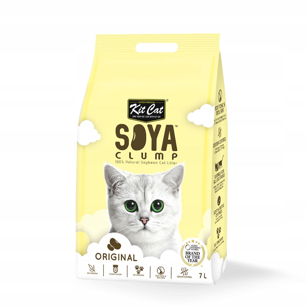 KIT CAT SOYA CLUMP - ORIGINAL 7L / 2.5kg