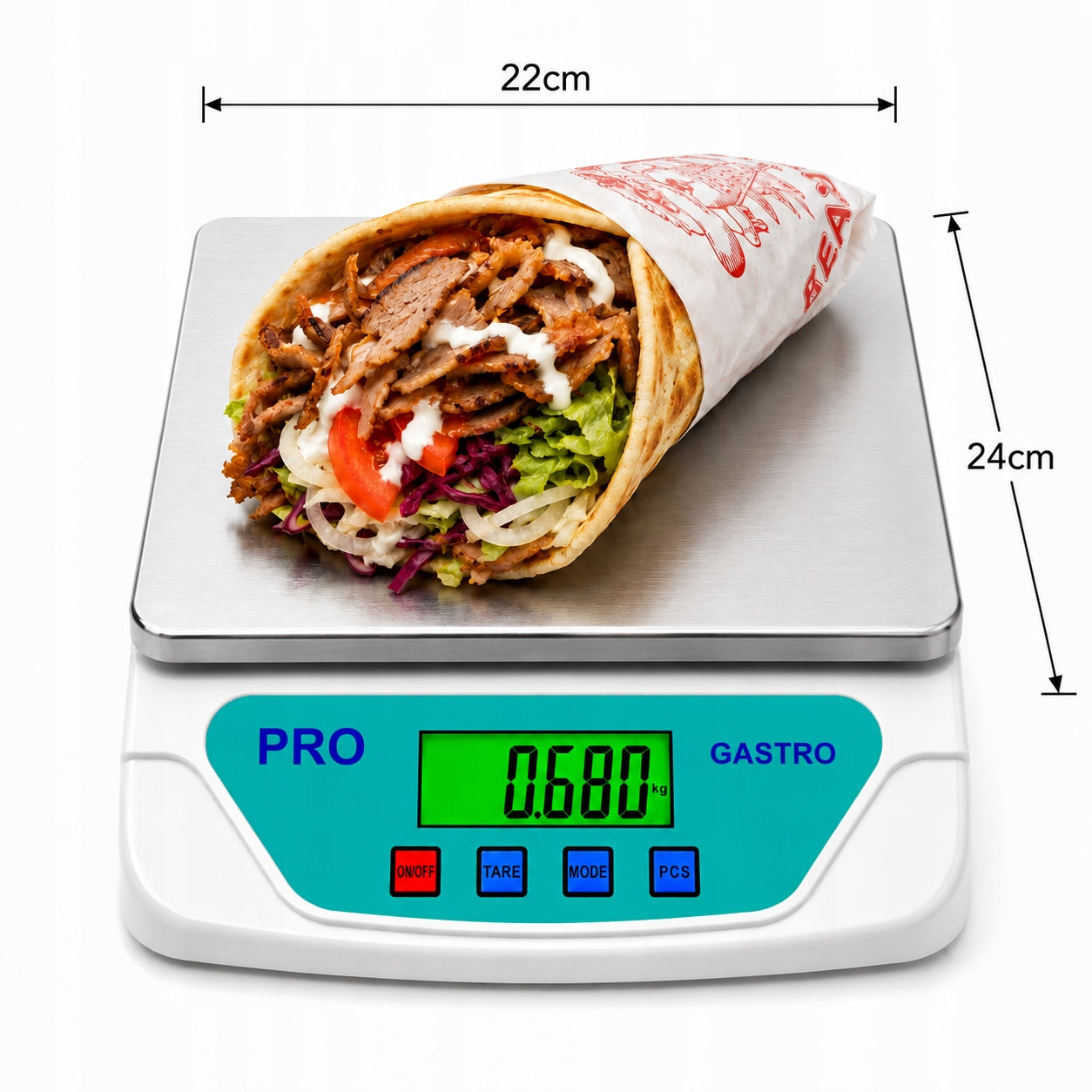 KITCHEN CATERING SCALE SHOP 1g to 30kg STAINLESS STEEL Approved Packaging status original