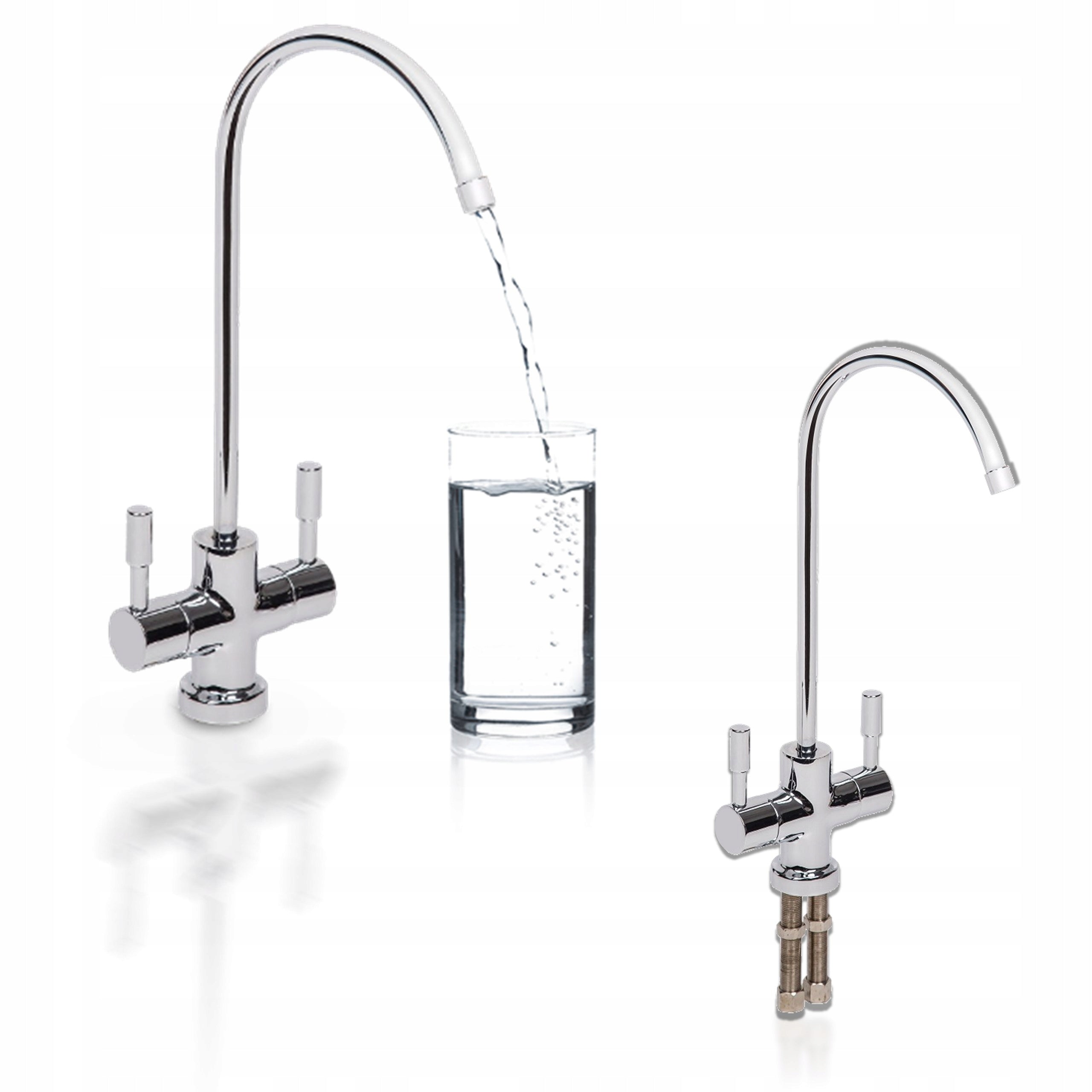 KITCHEN FAUCET DOUBLE BATTERY FOR OSMOSIS WATER FILTER RO For Sink and Kitchen Brand wodaRO