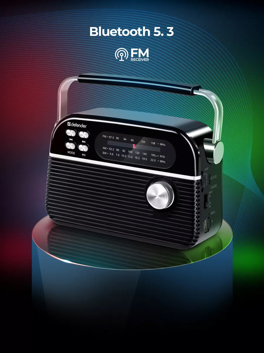 KITCHEN RADIO Portable Wireless FM/AM/SW Receiver Bluetooth Antenna Packaging status original