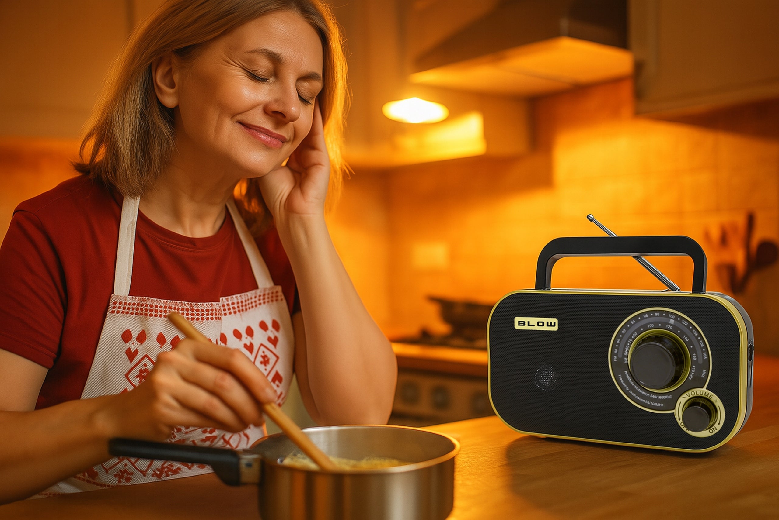 KITCHEN RADIO RETRO BLUETOOTH USB SD 230V PORTABLE BATTERY OPERATED R6 ANTENNA EAN (GTIN) 5900804145660