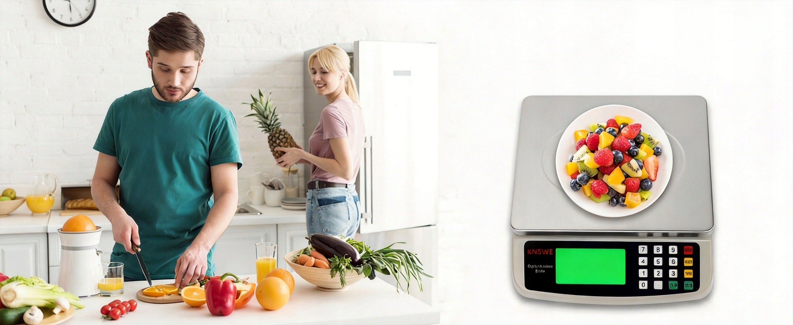 KITCHEN SCALE 30KG ILLUMINATED LCD DUAL USB POWER SUPPLY AND BATTERIES Manufacturer code 6HG9094BKvfdnsj