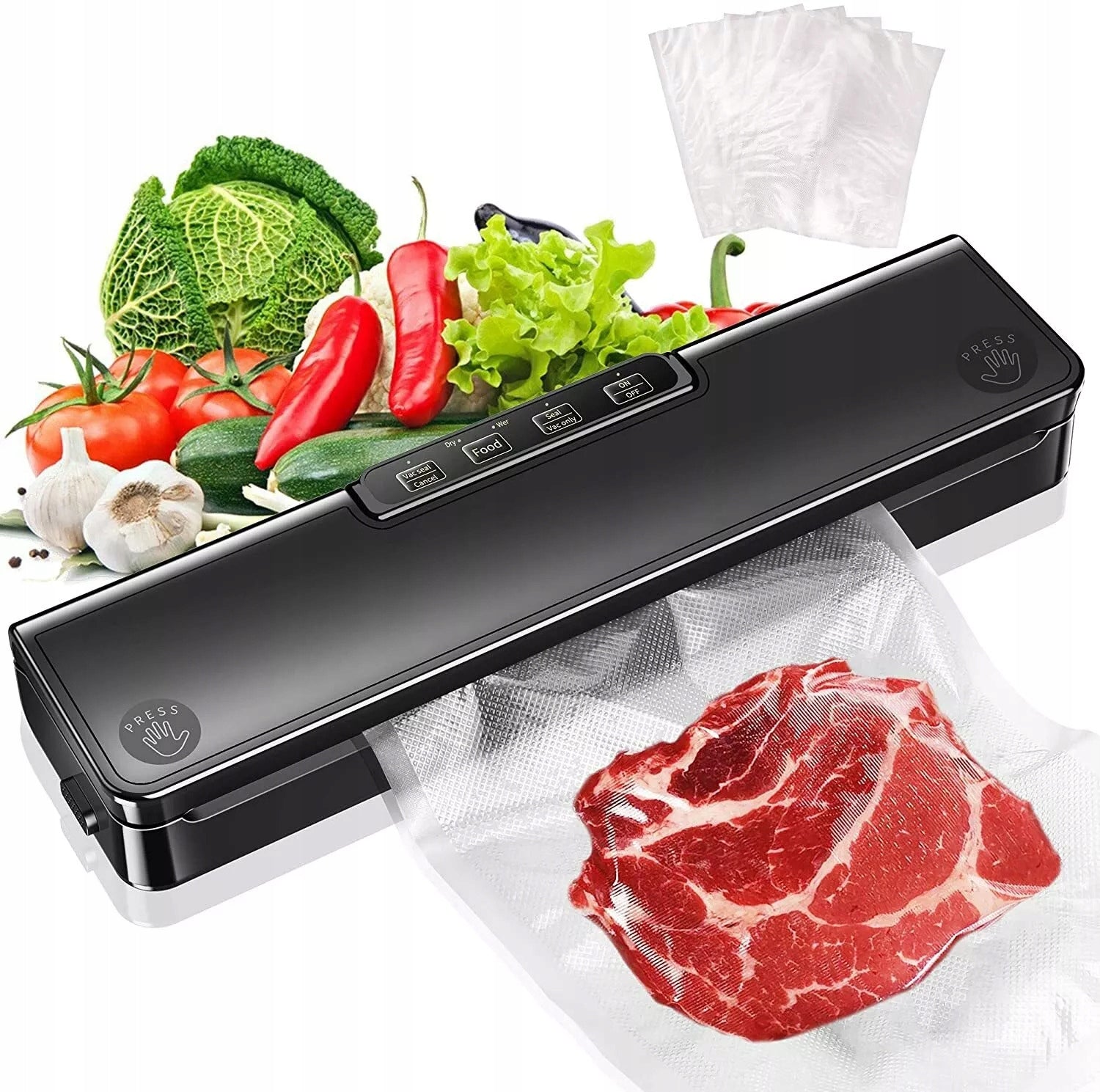 KITCHEN WELDING MACHINE VACUUM PACKAGING MACHINE FOR FOOD FILM TEMOLA H313 85W