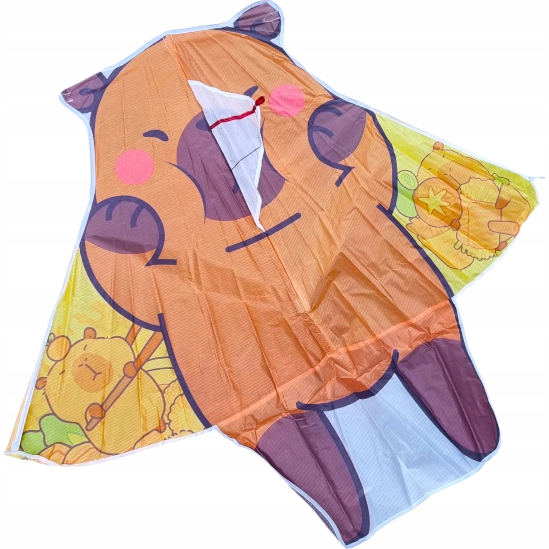 KITE CAPYBARA FOR CHILDREN TO LEARN TO PLAY MEGA LARGE CAPYBARA XXL Kid's age 2+ years