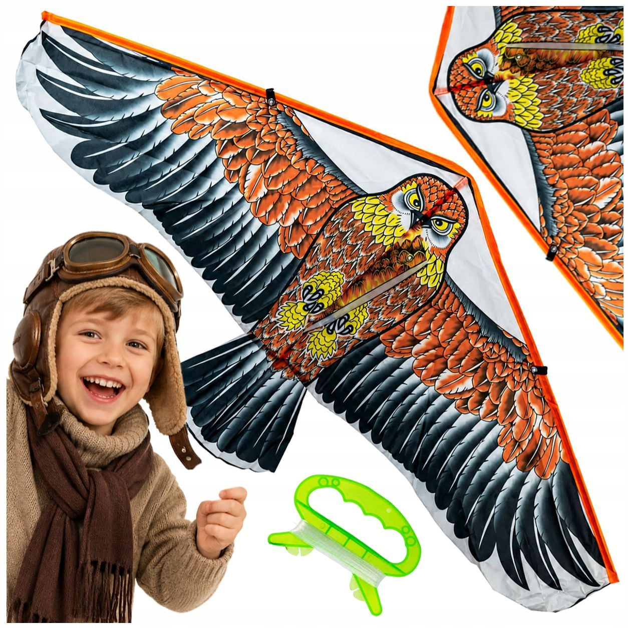 KITE EAGLE BIRD 100x47 cm KITES TOY BIRD REPELLENT BIRDS M.