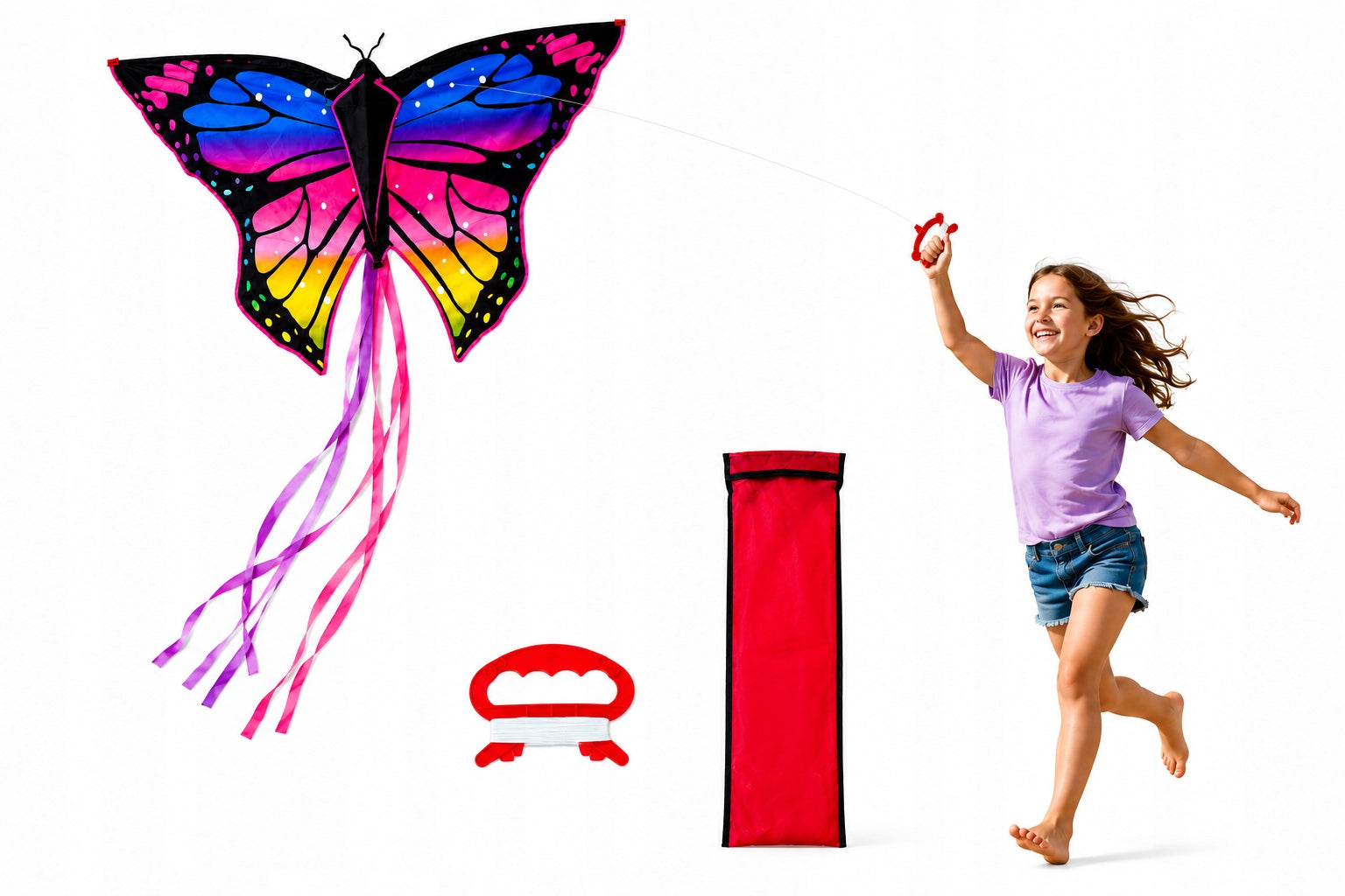 KITE FOR CHILDREN BUTTERFLY LARGE GIFT FOR CHILDREN'S DAY 1,4 Brand Shein