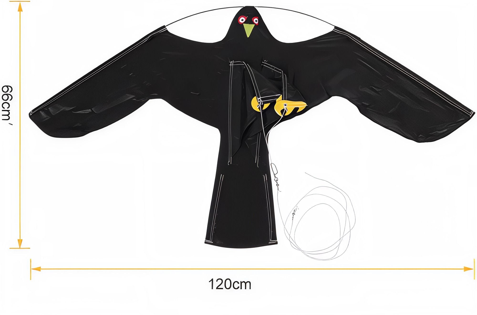 KITE HAWK Professional BIRD REPELLENT PIGEON STARLINGS falcon Certificates of conformity CE