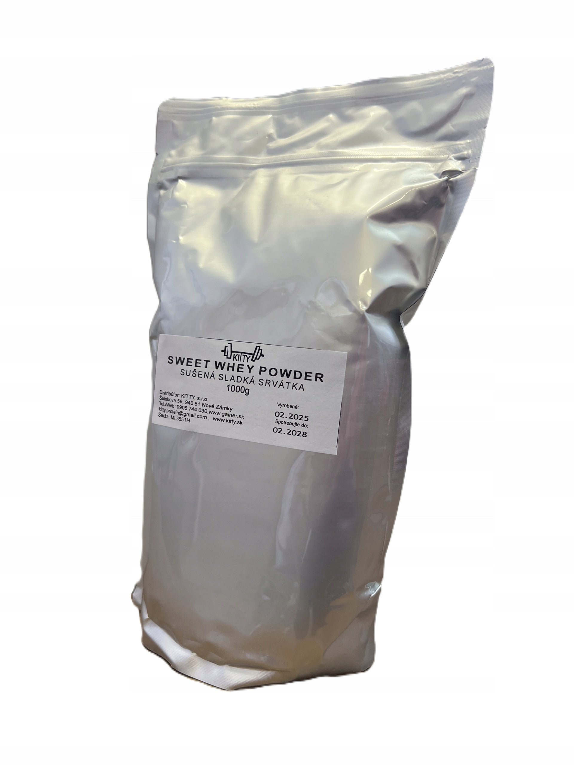KITTY SWEET WHEY POWDER 1000g. EAN (GTIN) 8582000063916