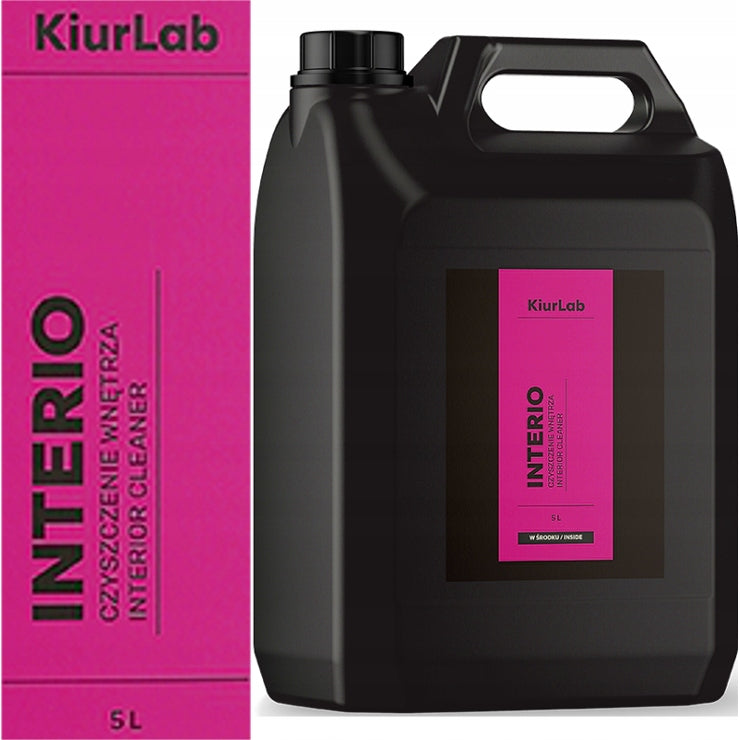 KIURLAB _ INTERIO 5L _ CAR INTERIOR CLEANER AND CARE PRODUCT