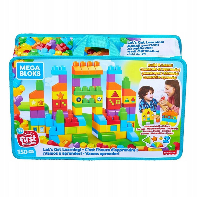 Kaladėlės Mega Bloks® Mokymosi krepšelis, 150 d.