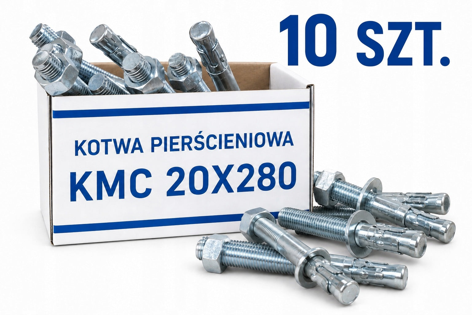 KMC Ring Anchor Ø20x280 mm for Lift | Mounting Anchors - x10