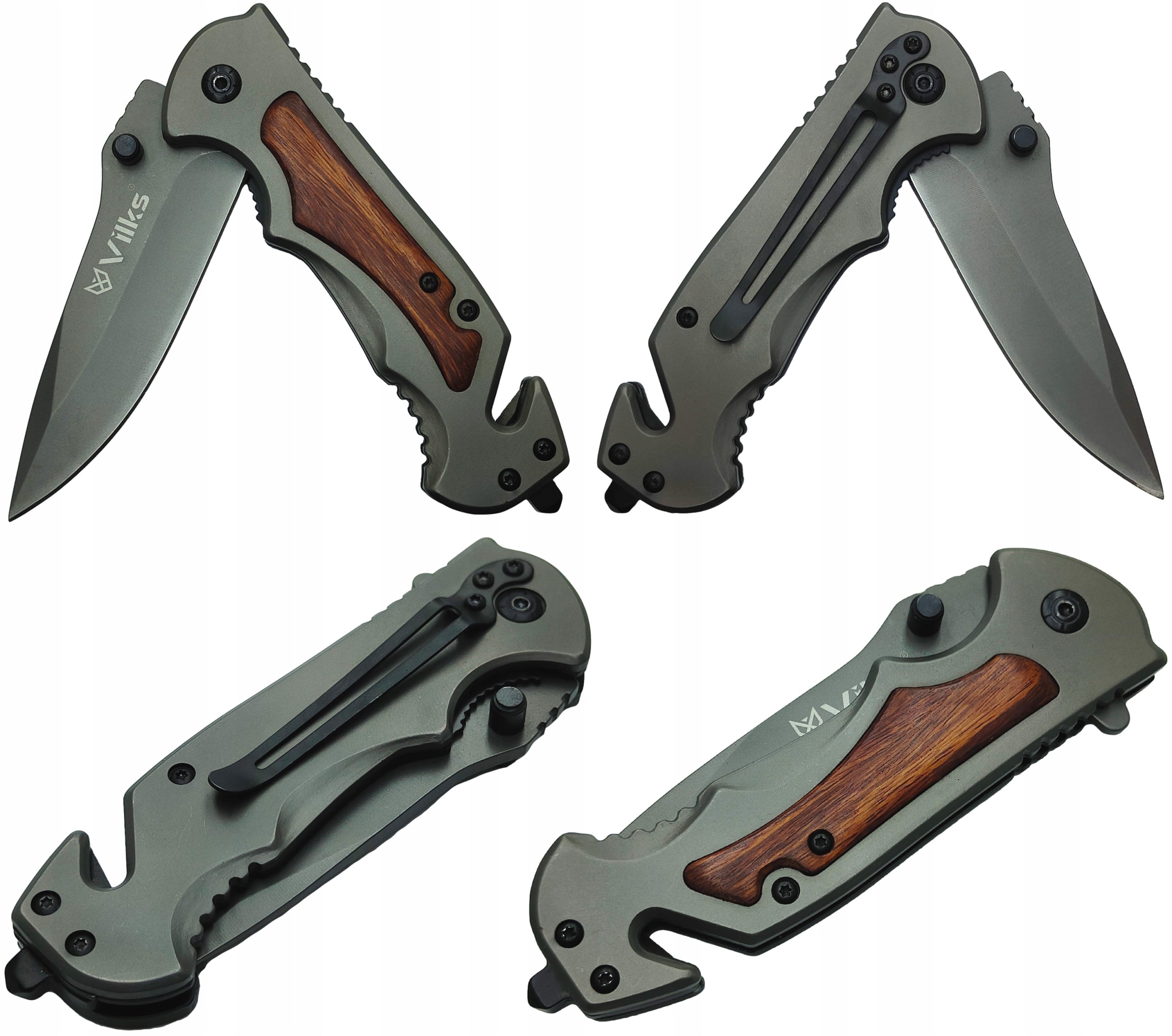 KNIFE Folding Pocket Knife SURVIVAL Multifunctional Tactical Steel + SHARP WOOD Manufacturer code Nożyk Stalowy Nierdzewna Biwakowy Turystyczny