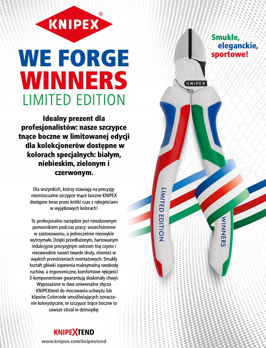 KNIPEX 70 02 160 S8 side cutters, cutting pliers LIMITED EDITION Manufacturer code 70 02 160 S8