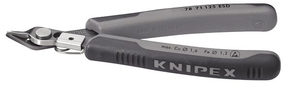 KNIPEX 78 71 125 ESD Precision Pliers 125mm ESD for Wire Cutting