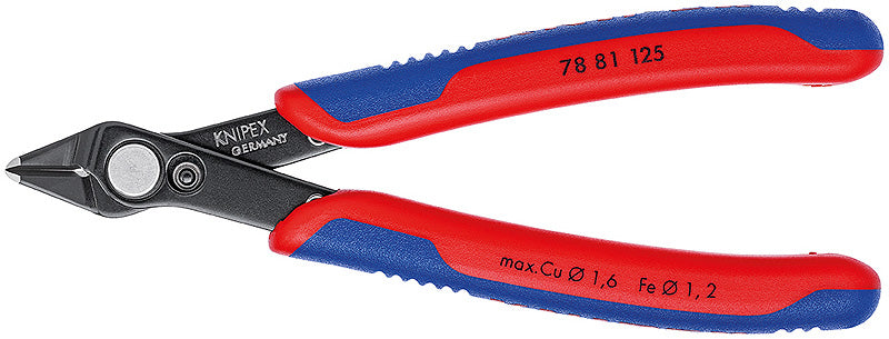 KNIPEX 78 81 125 Cutting pliers for Electronics Super Knips XL Kind side cutting pliers