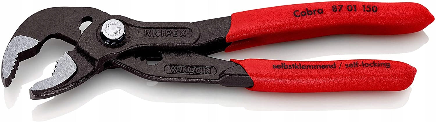 KNIPEX 87 01 150 Cobra Pipe Adjustable Pliers Length 150 mm