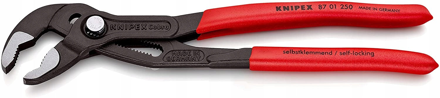 KNIPEX 87 01 250 Cobra Pipe Adjustable Pliers Brand Knipex