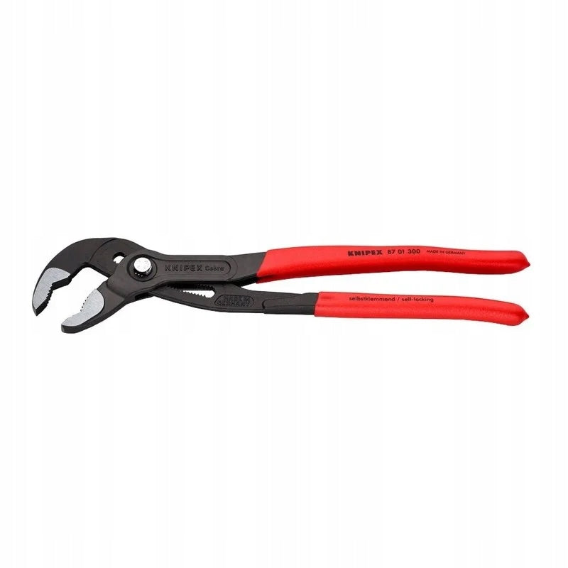 KNIPEX 87 01 300 adjustable pipe pliers COBRA 300 mm 61 HRC Additional information hardened jaws