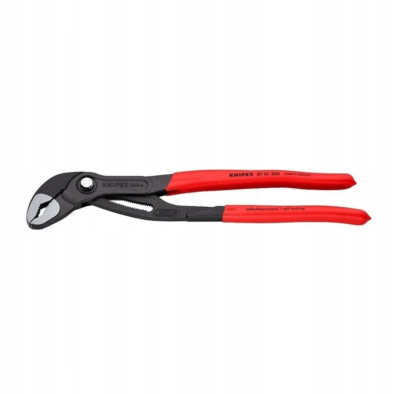 KNIPEX 87 01 300 adjustable pipe pliers COBRA 300 mm 61 HRC Brand Knipex