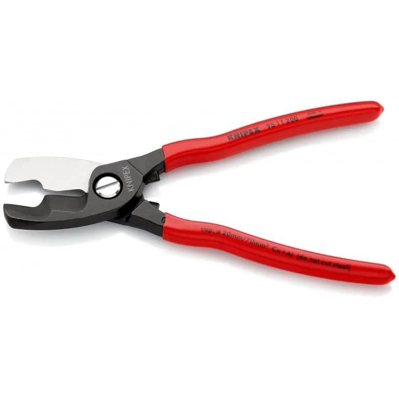 KNIPEX 95 11 200 Cable Shears 200mm Precision For Electrician Brand Knipex