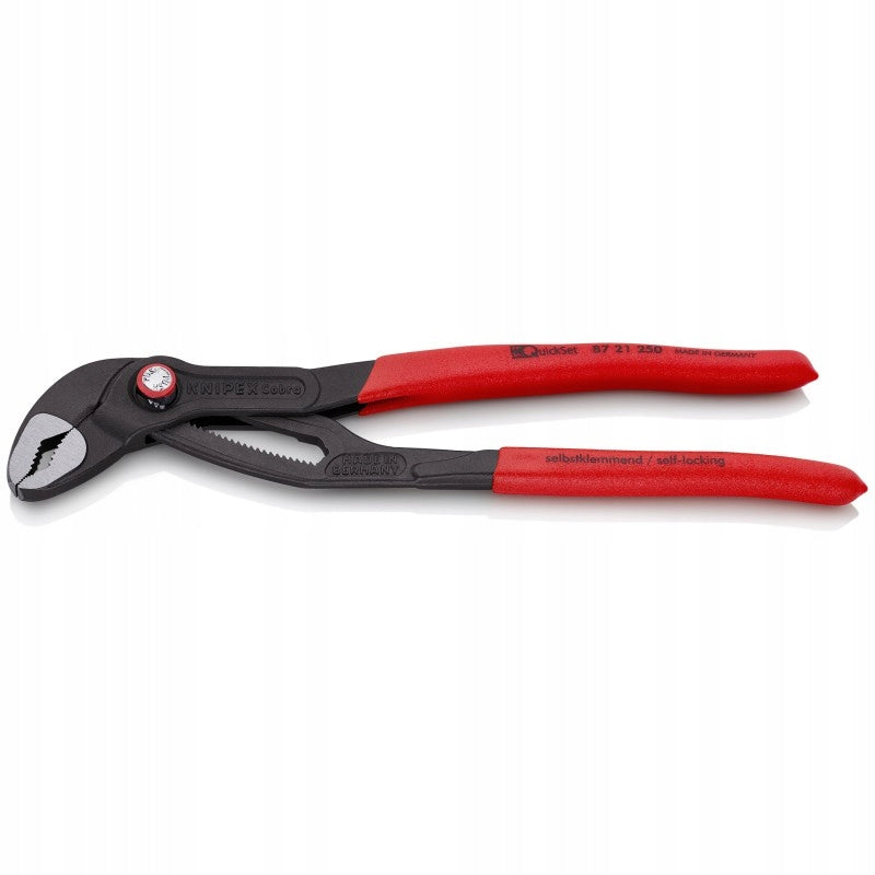 KNIPEX Adjustable pipe pliers cobra quickset 250mm 87 21 250