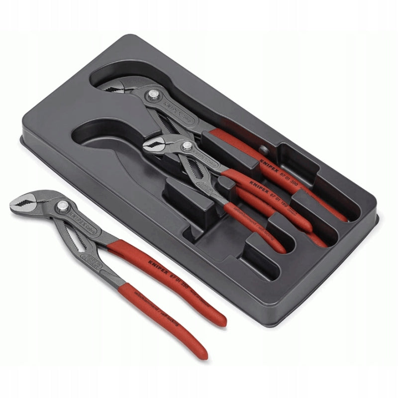 KNIPEX Cobra 3 pcs Pipe pliers 00 20 09 V02 Manufacturer code 00 20 09 V02