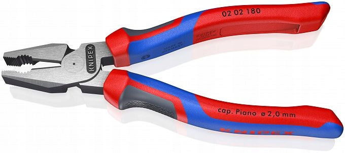 KNIPEX Combination pliers Universal pliers with increased gear ratio 02 02 180