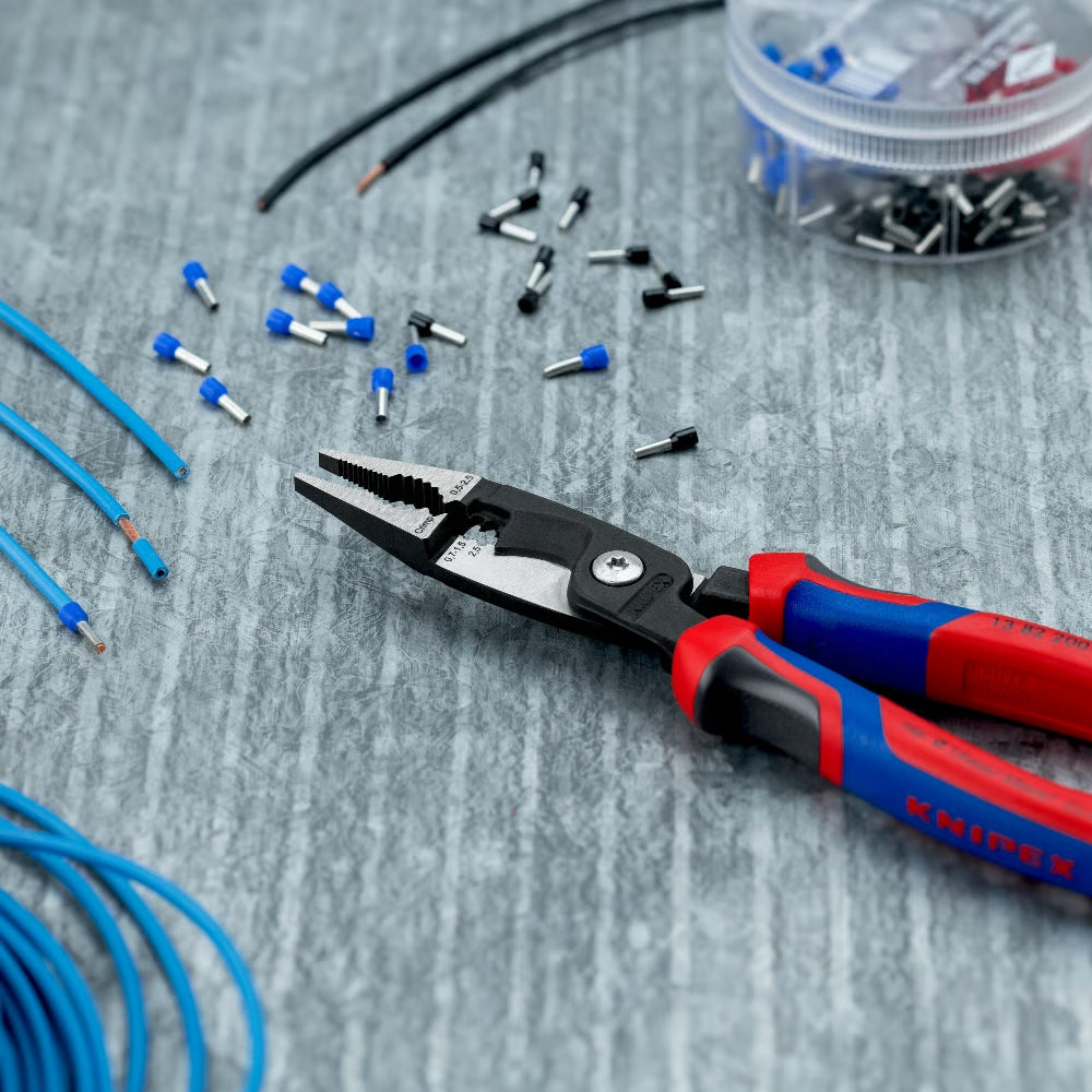 KNIPEX PLIERS FOR INSTALLATION 200MM 13 82 200 Kind multi-functional pliers