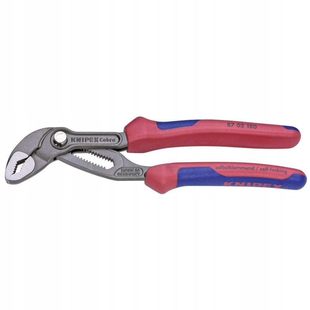 KNIPEX Pliers wrench frog for pipes Cobra 180 mm 87 02 180 Brand Knipex
