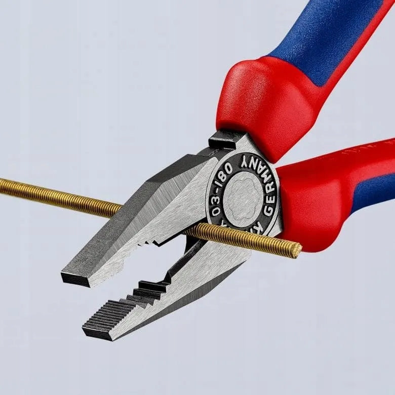 KNIPEX UNIVERSAL PLIERS PVC 180MM 03 02 180 Manufacturer code 0302180