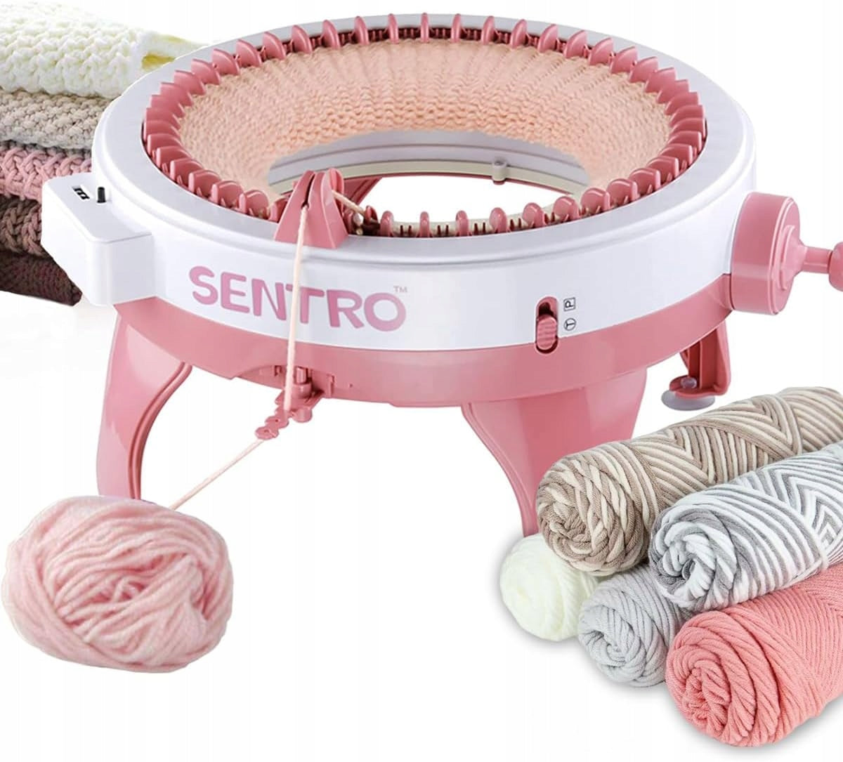 KNITTING MACHINE FOR KNITTING SPINDLE 48 NEEDLES SET DIY Packaging status original