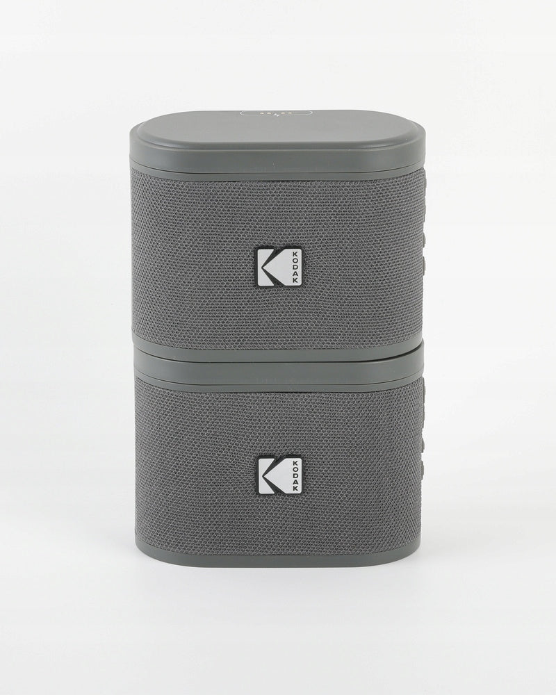KODAK SOUNDBRIX TREBLE GRAY – Magnetic Bluetooth Speaker with Docking Brand no brand