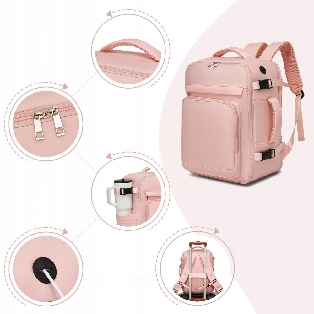 KONO Cabin travel backpack for aircraft RYANAIR 40x30x20 hand luggage Brand Kono