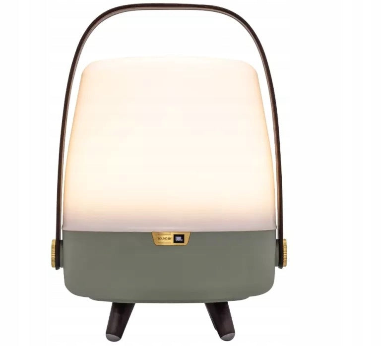 KOODUU LITE-UP PLAY MINI PORTABLE LAMP WITH DARK GREEN SPEAKER