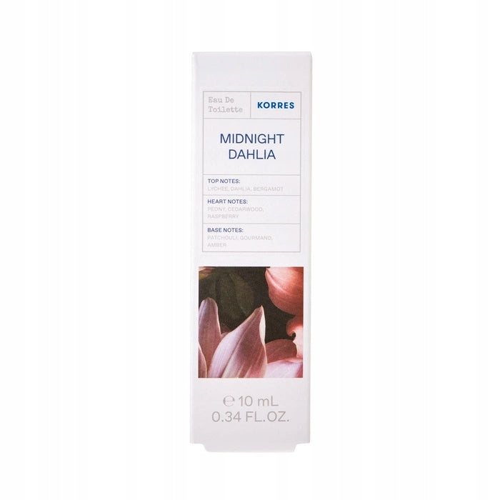 KORRES Midnight Dahlia eau de toilette roll-on 10 ml floral fragrance Packaging volume 10 ml