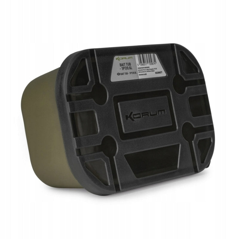 KORUM Bait box with lockable lid BAIT TUB 0.6l