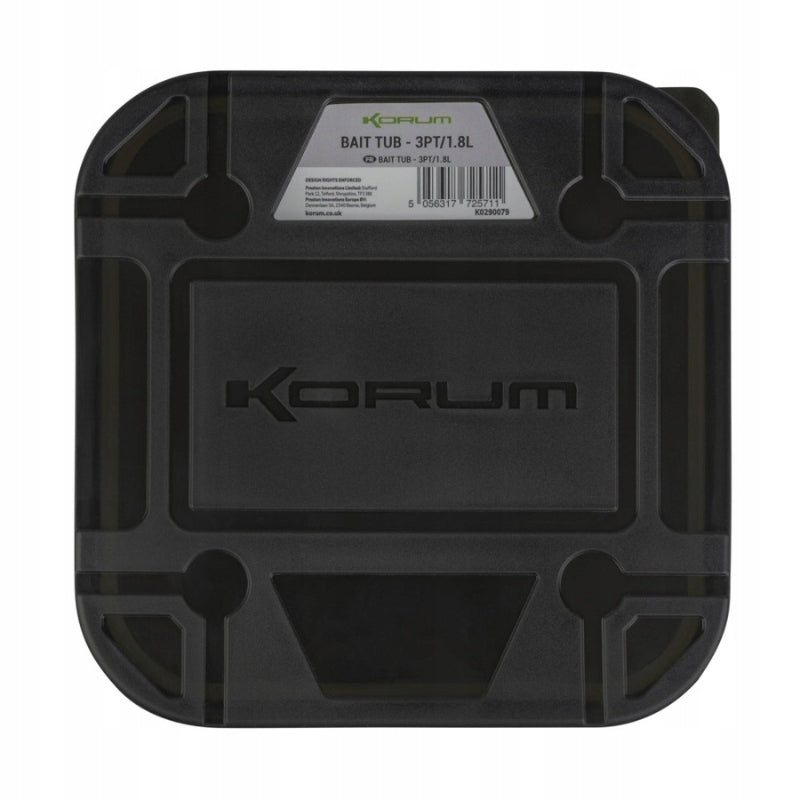 KORUM Bait box with lockable lid BAIT TUB 1.8l Model Pojemnik