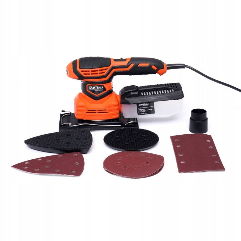 KRAFT ELECTRIC OSCILLATING ECCENTRIC GRINDER ADJUSTABLE 3in1 1200W Manufacturer code KD3063